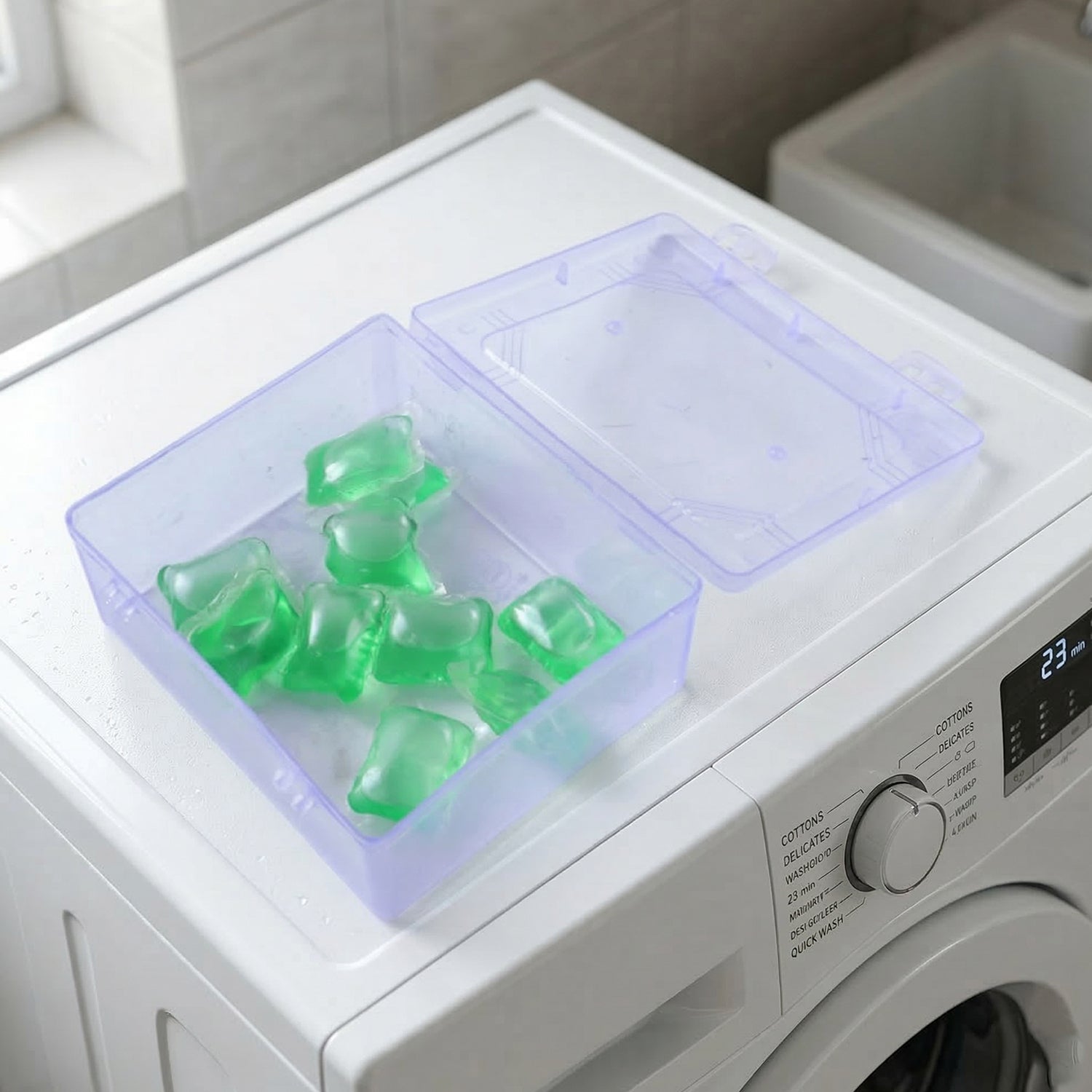 Concentrated Liquid Laundry Detergent Pods (25 Pc)