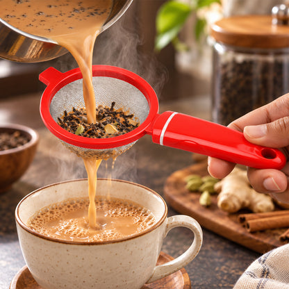Plastic Chai Chalni – Fine Mesh Sieve Filter for Tea | Siplix