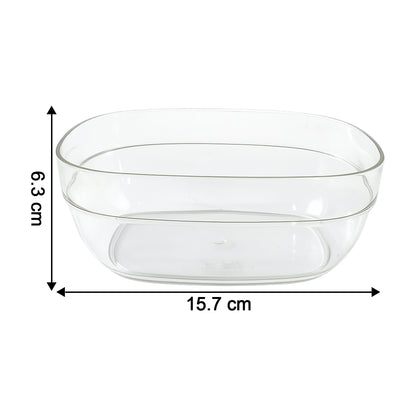 Transparent Multipurpose Serving Bowl Set (4 Pc Set)