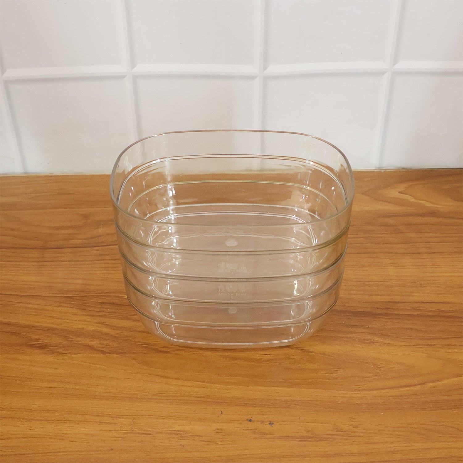 Transparent Multipurpose Serving Bowl Set (4 Pc Set)