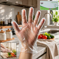 Disposable Plastic Gloves – Hygienic & Single Use for Kitchen & Cleaning
