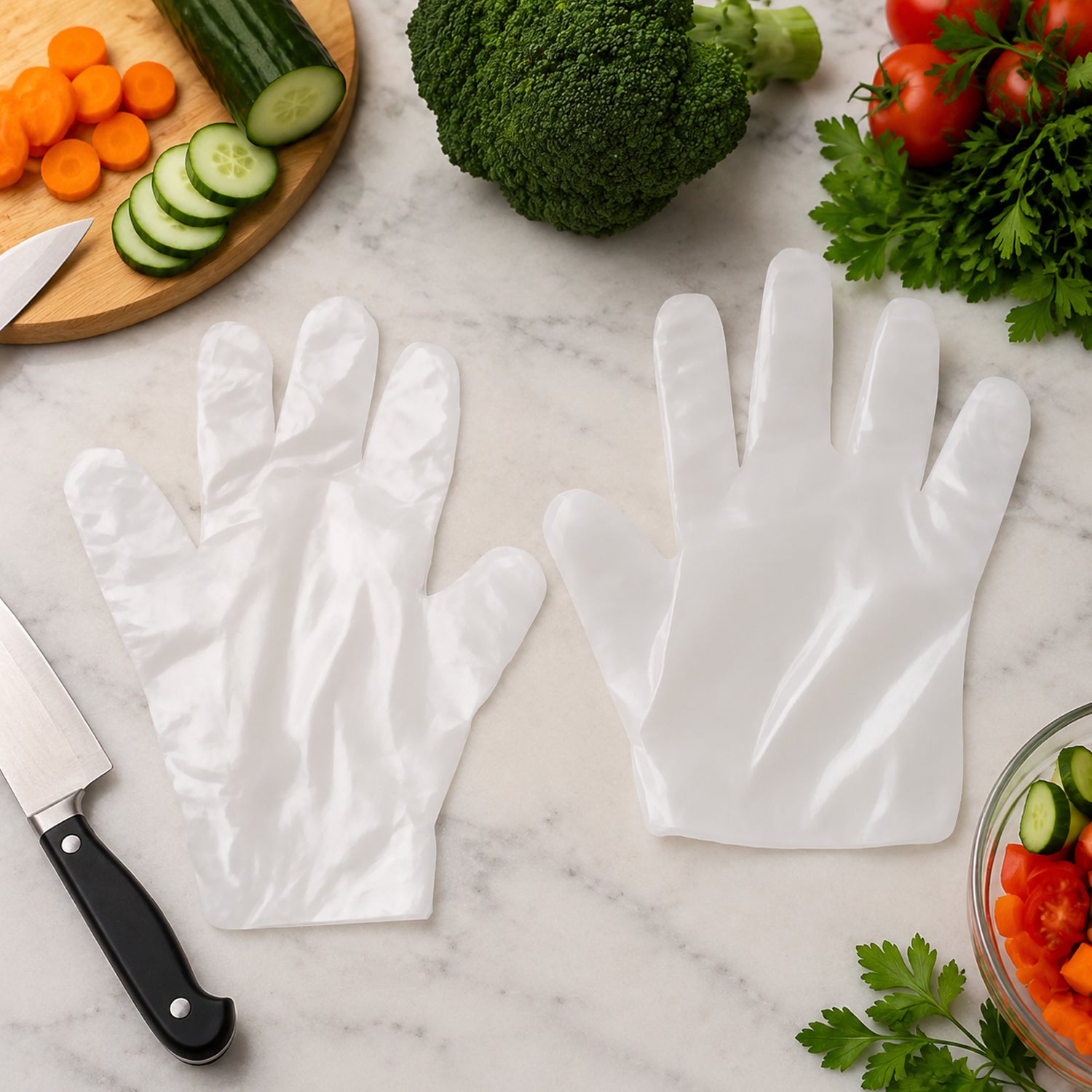Disposable gloves for kitchen and cleaning