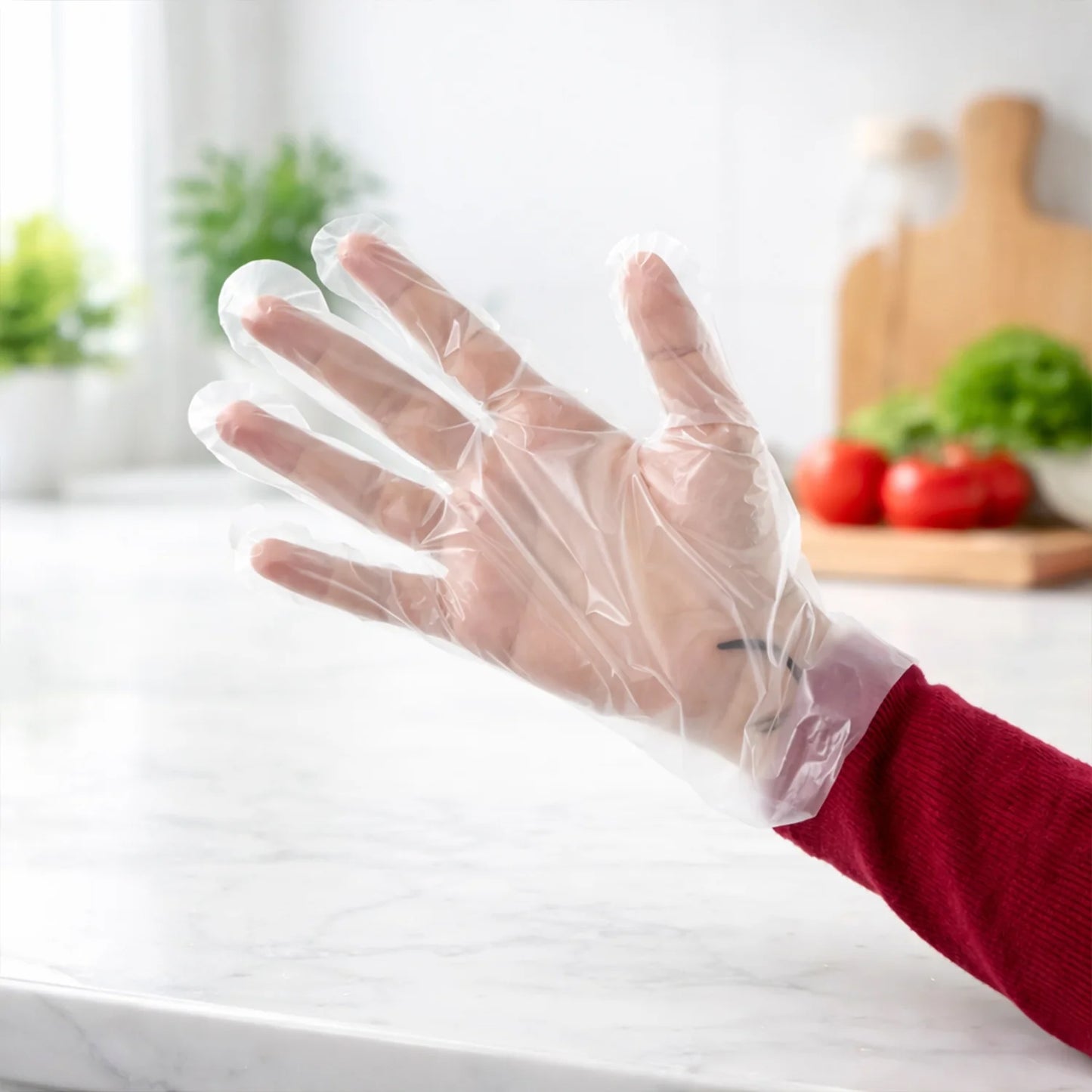 Disposable Gloves on Surface