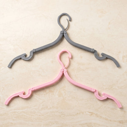 Travel Hangers, Portable Folding Clothes Hangers (1 Pc)