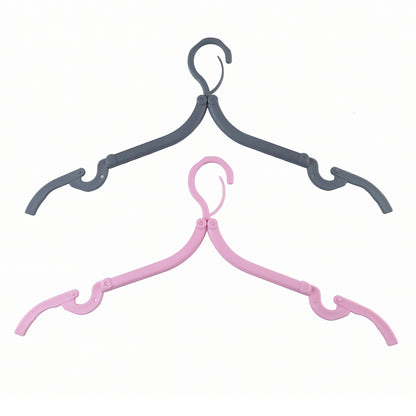 Travel Hangers, Portable Folding Clothes Hangers (1 Pc)