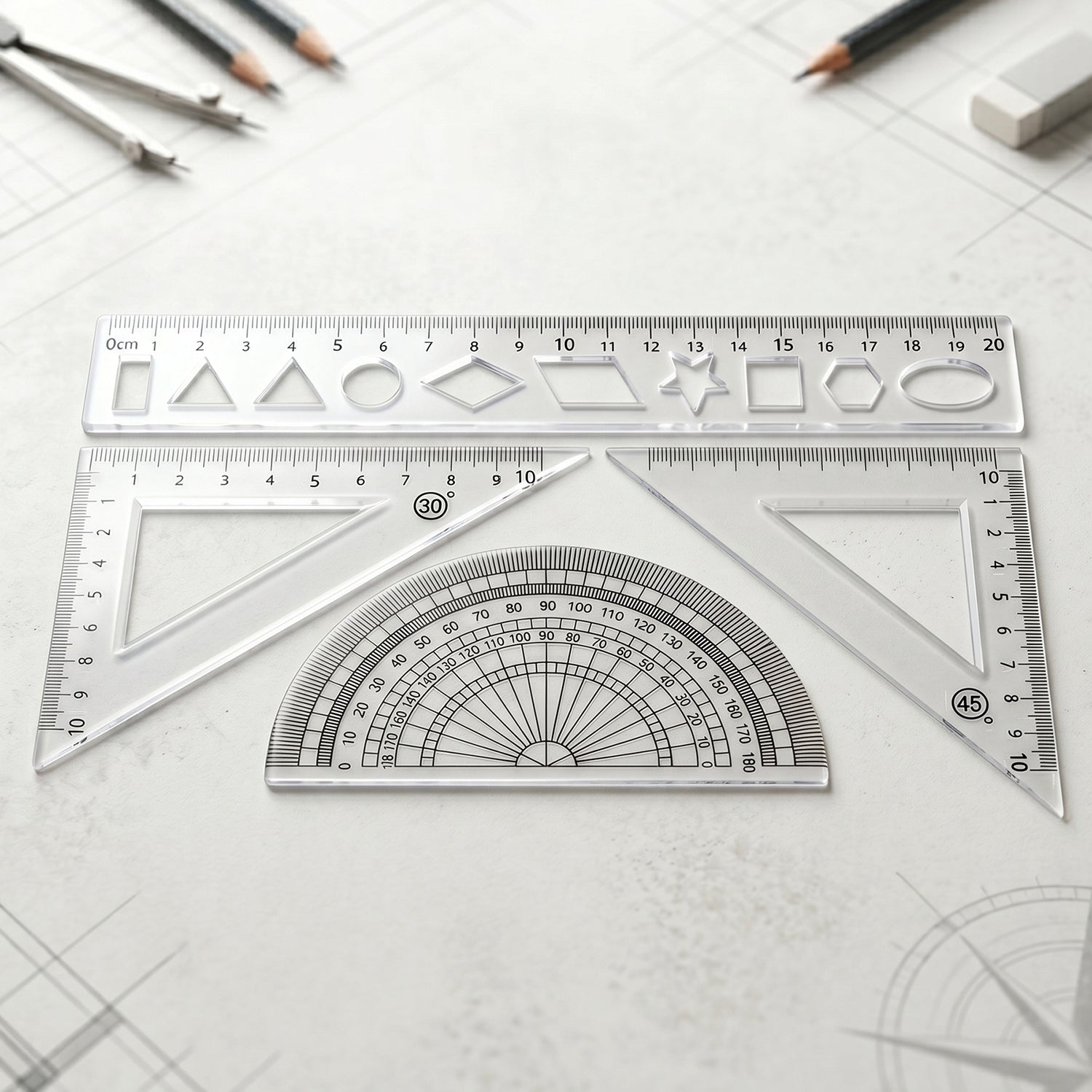 Ruler set student use