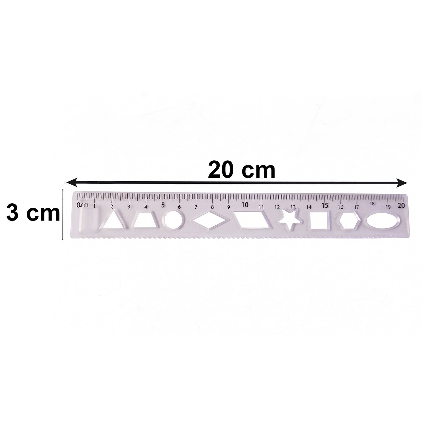 Geometry ruler size 20cm