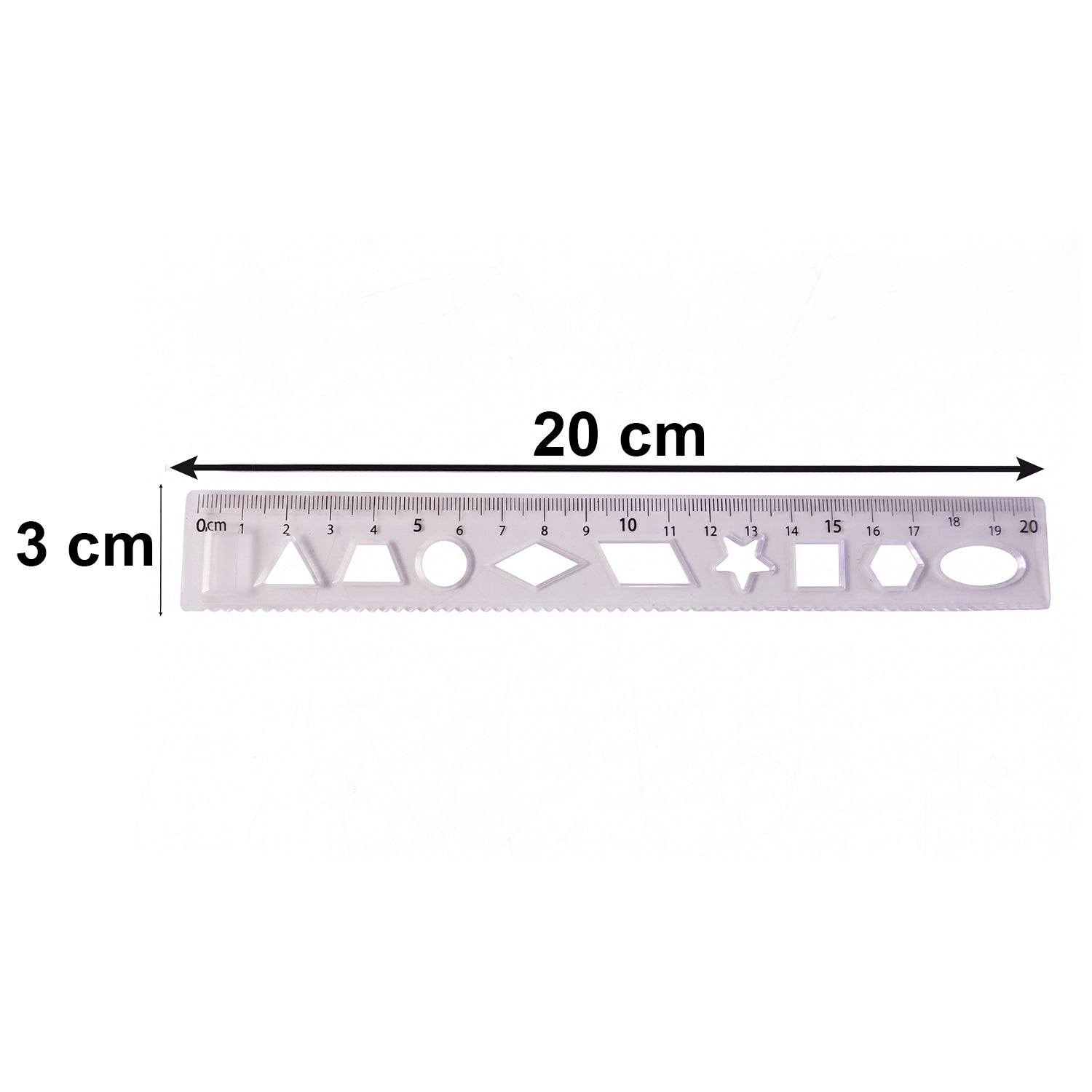 Geometry ruler size 20cm