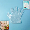 Disposable Clear Gloves – Pack of 50 for Food & Cleaning
