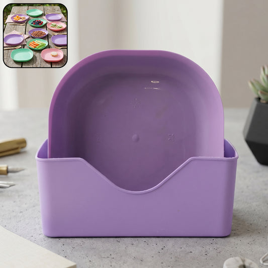 Snack Serving Plate Set