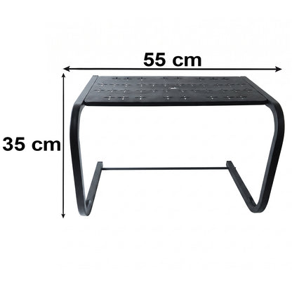 Metal Kitchen Microwave Oven Storage Rack Stand Countertop Organiser (1 Pc)