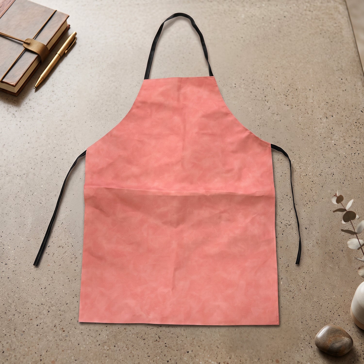 Durable Premium Kitchen Apron with Adjustable Neck Strap and Pocket (1 Pc)