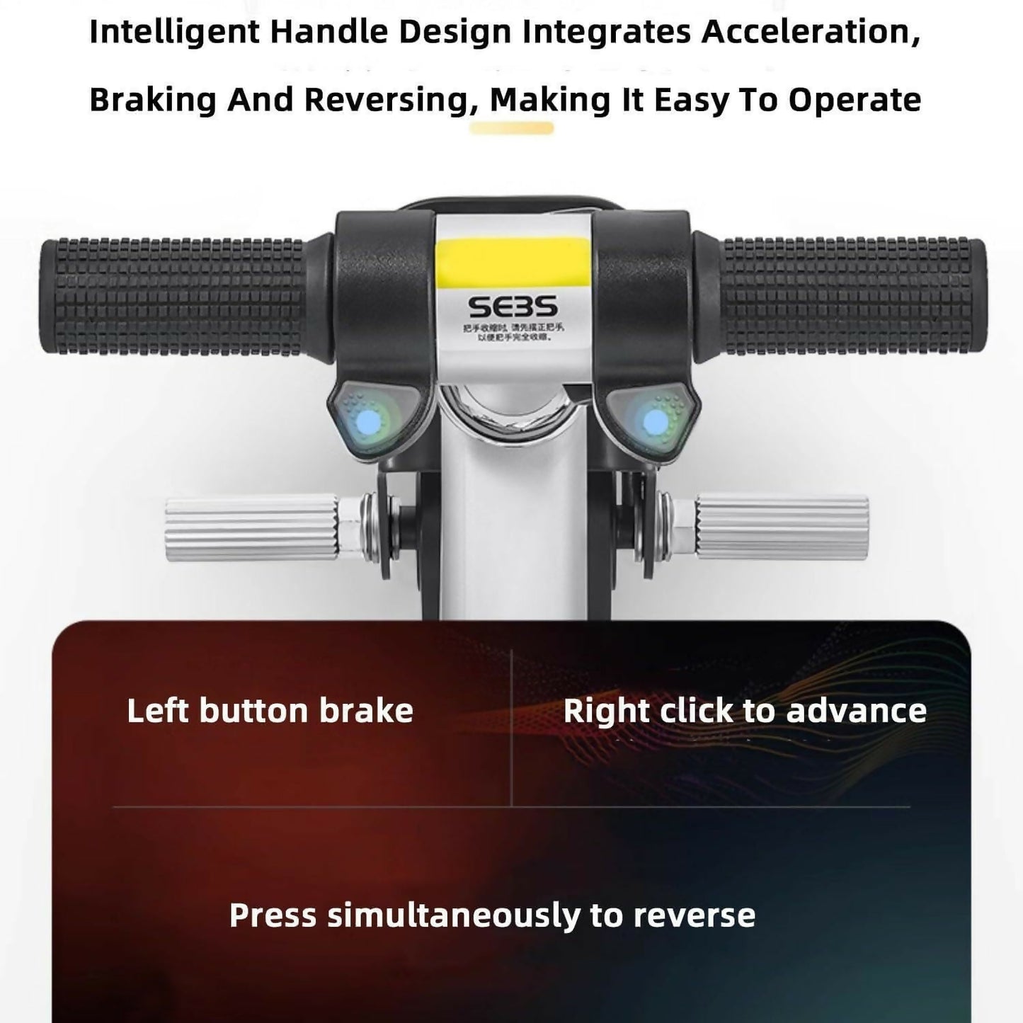 Electric Ride On Scooter Travel Bag with Foldable Trolley Design – Available in Silver, Pink & Black