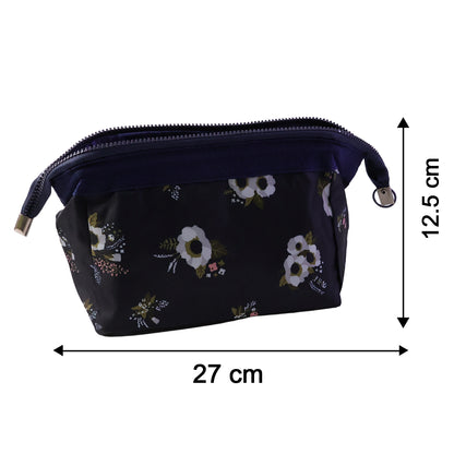 Stylish Multipurpose Cosmetic Storage Pouch Bag (1  Pc, 18x12 Cm)