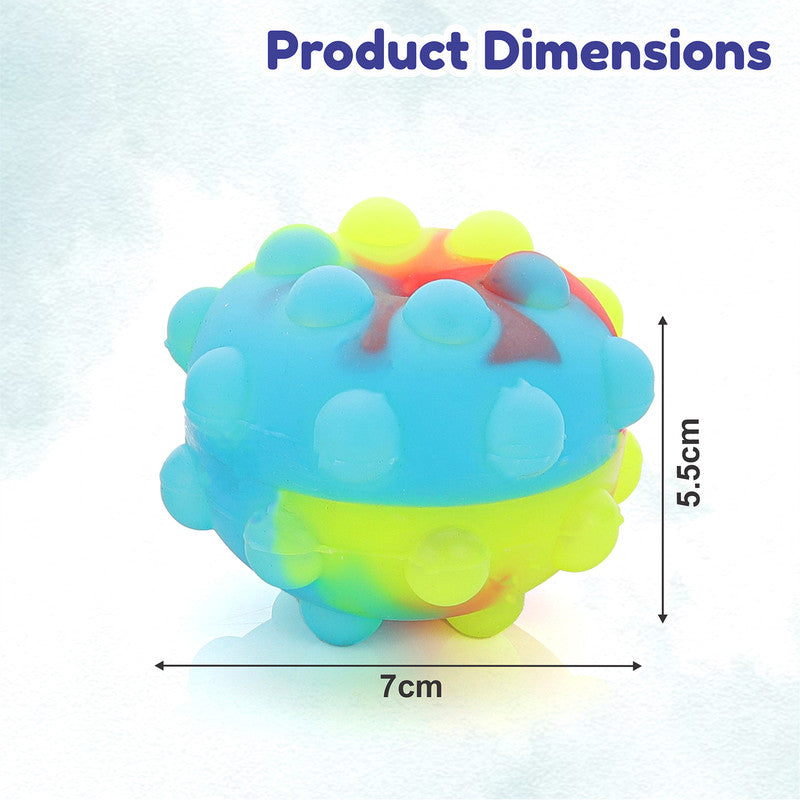 Aditi LED Pop-It Stress Ball for Kids & Adults – Light-Up Squeeze Toy for Relaxation & Sensory Play