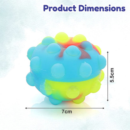 Aditi LED Pop-It Stress Ball for Kids & Adults – Light-Up Squeeze Toy for Relaxation & Sensory Play