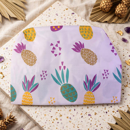 Printed Fabric Clothes Storage Bag Foldable Laundry Basket Hamper (1 Pc)