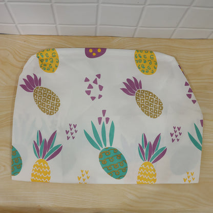 Printed Fabric Clothes Storage Bag Foldable Laundry Basket Hamper (1 Pc)