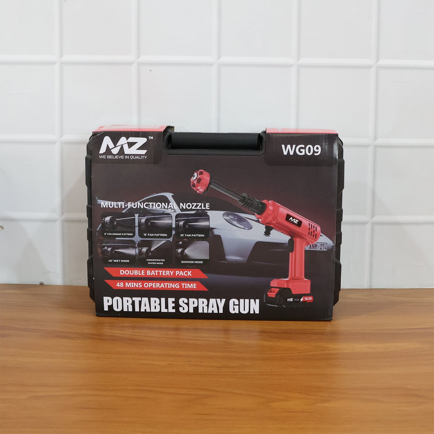 Rechargeable Cordless Portable High-Pressure Spray Gun Set (1 Set)