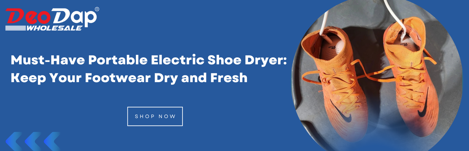 Must-Have Portable Electric Shoe Dryer: Keep Your Footwear Dry and Fresh