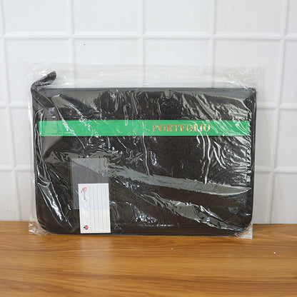 Aerotix A4 Portfolio File with Zipper – 30 Leaf Display Folder, Professional Document Organizer for Office & Study