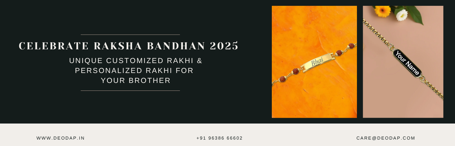 Celebrate Raksha Bandhan 2026 with a Unique Customized Rakhi for Your Brother
