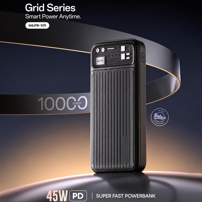Power Bank, Powerbank – Fast Charging with Digital Display for Multiple Devices