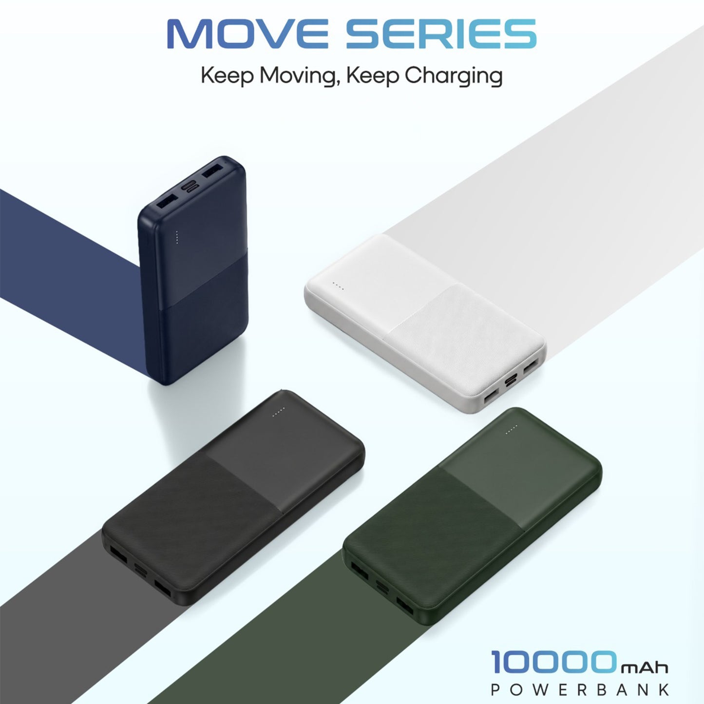 17W Fast Charge Power Bank – Compact, Quick Charging, powerbank 10000mAh