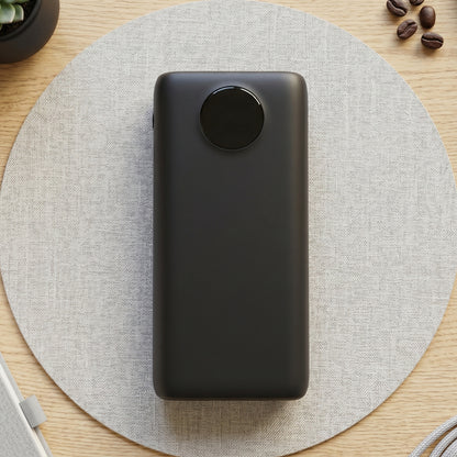 Compact circular design of fast charging power bank