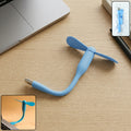 Portable USB Mini Fan – Compact & Adjustable for Personal Cooling