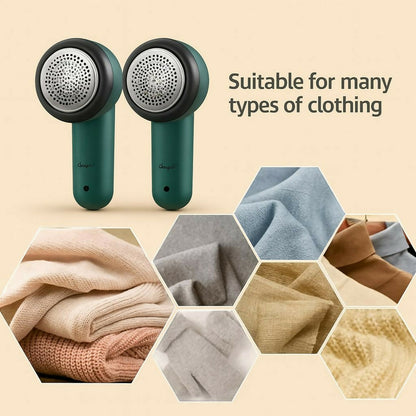 Portable Rechargeable Lint Remover Fabric Shaver for Clothes, Sweaters & Wool