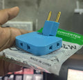 Universal Travel Plug Adapter – 180° Swivel, 15A 250V Convenience