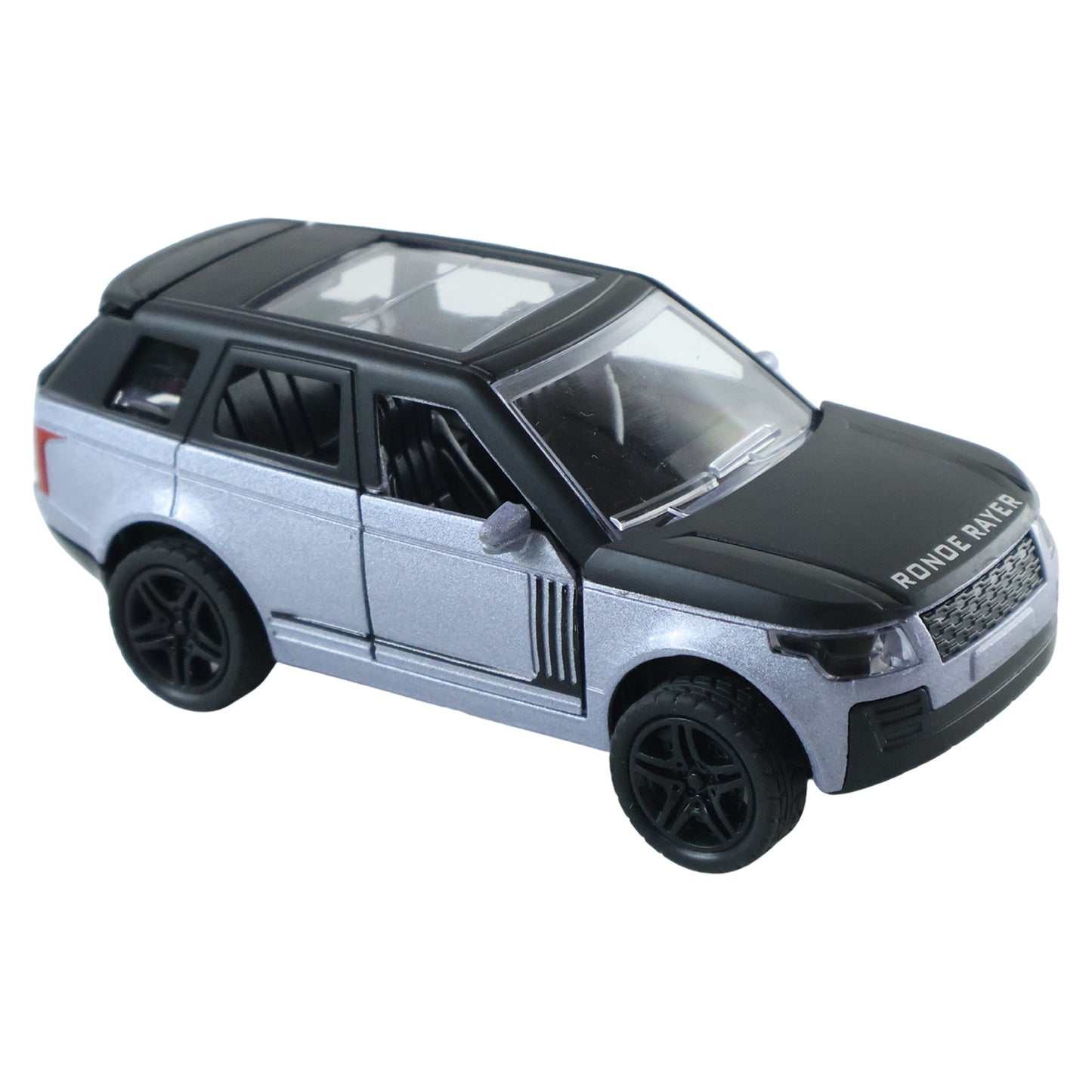 Light and Sound Metal Pull Back Car Toy, Die Cast SUV Model for Kids (1 Pc)