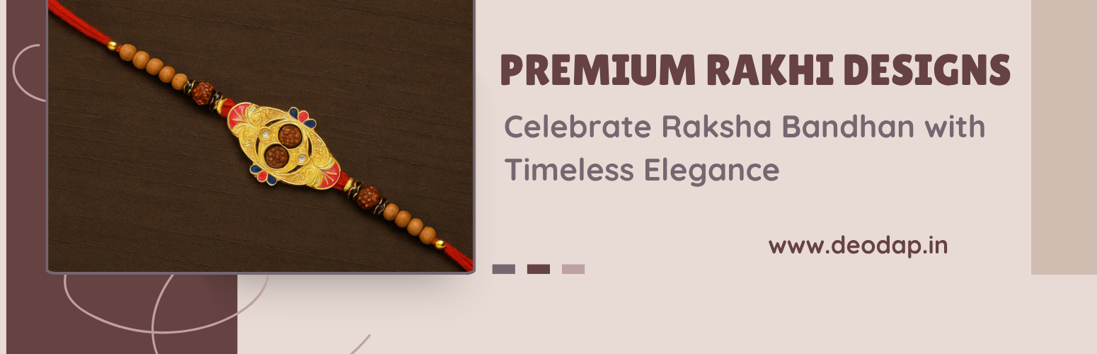 Premium Rakhi Designs 2025: Celebrate Raksha Bandhan with Timeless Elegance