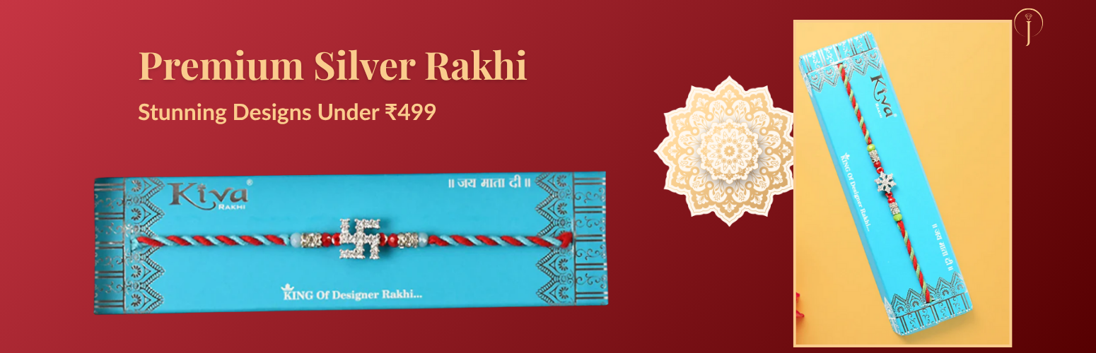 Premium Silver Rakhi Collection: Stunning Designs Under ₹499