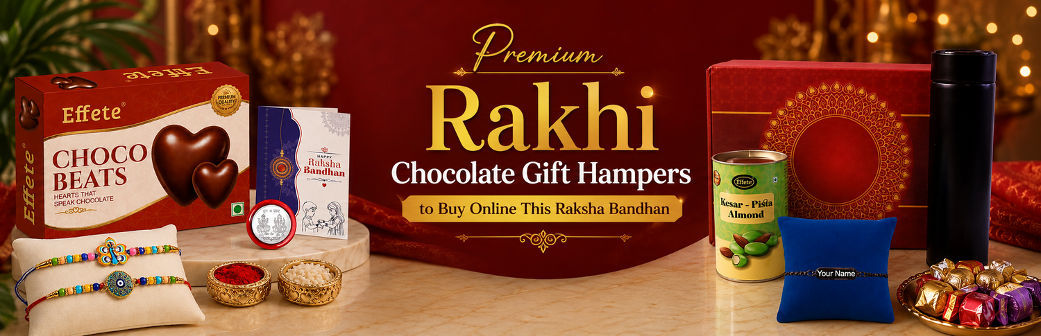 Premium Rakhi Chocolate Gift Hampers to Buy Online This Raksha Bandhan