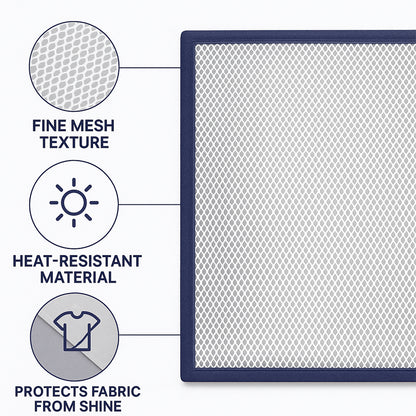 Heat-Resistant Ironing Mesh Press Cloth (65 × 40 cm / 1 Pc )