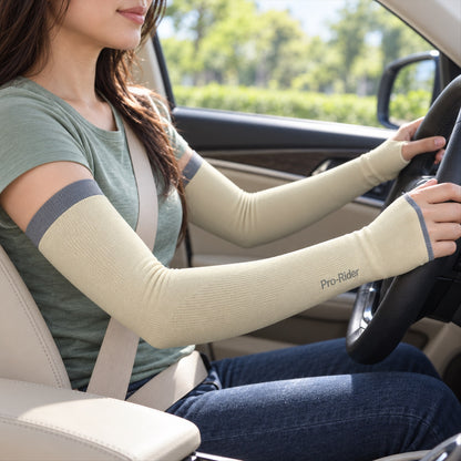 UV protection arm sleeves with thumb holes for cycling and driving Pro_Rider_Sleeves_03