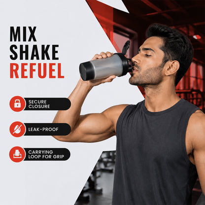 Gym Shaker Bottle – Leakproof & BPA Free for Protein | Own Hydrate