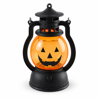 Mini Hanging Pumpkin LED Lantern Candles for Festive Home Decor (12 Pc Set)