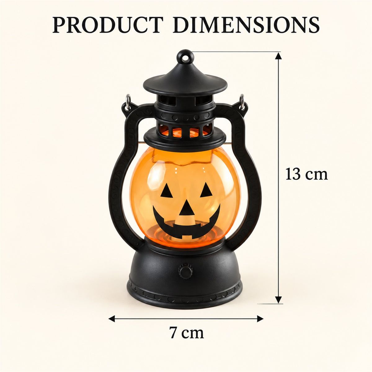 Mini Hanging Pumpkin LED Lantern Candles for Festive Home Decor (12 Pc Set)