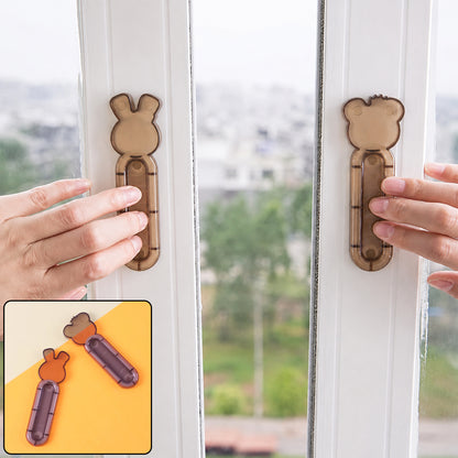 Push Pull Helper Door Handles – Easy Self-Stick Installation, 2 Pack
