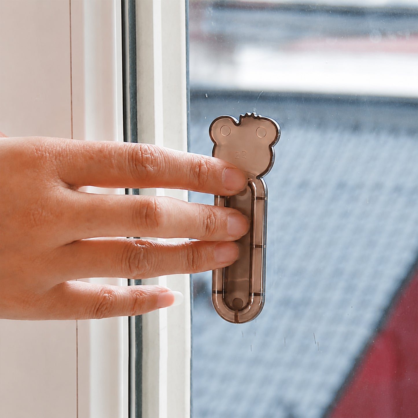Push Pull Helper Door Handles – Easy Self-Stick Installation, 2 Pack