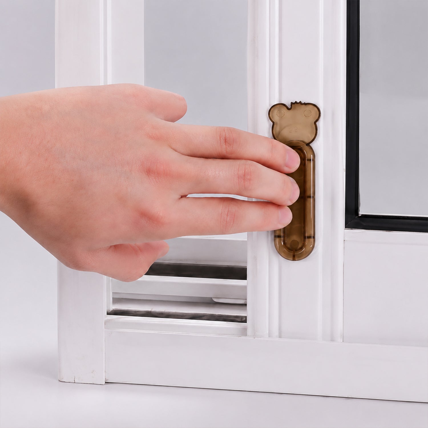 Push Pull Helper Door Handles – Easy Self-Stick Installation, 2 Pack
