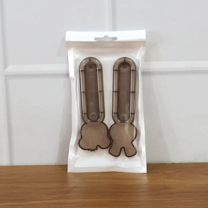 Push Pull Helper Door Handles – Easy Self-Stick Installation, 2 Pack