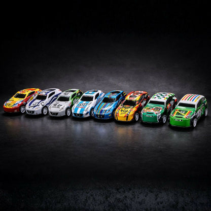 Premium metal racing car 10 pc set