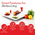 Kitchen Cutter & Chopping Board – Durable Stainless Steel Design