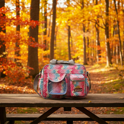 Mother Bag Diaper Bag One Shoulder Baby Bag Women Travel Handbag for Baby Nursing Mummy Maternity Printed Nappy Bag (Multicolor)