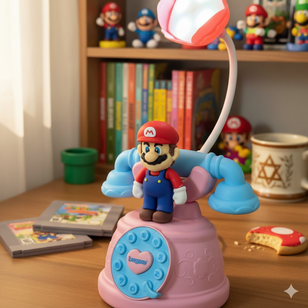 Cartoon Style LED Night Lamp for Kids Room | Decorative Table Desk Light