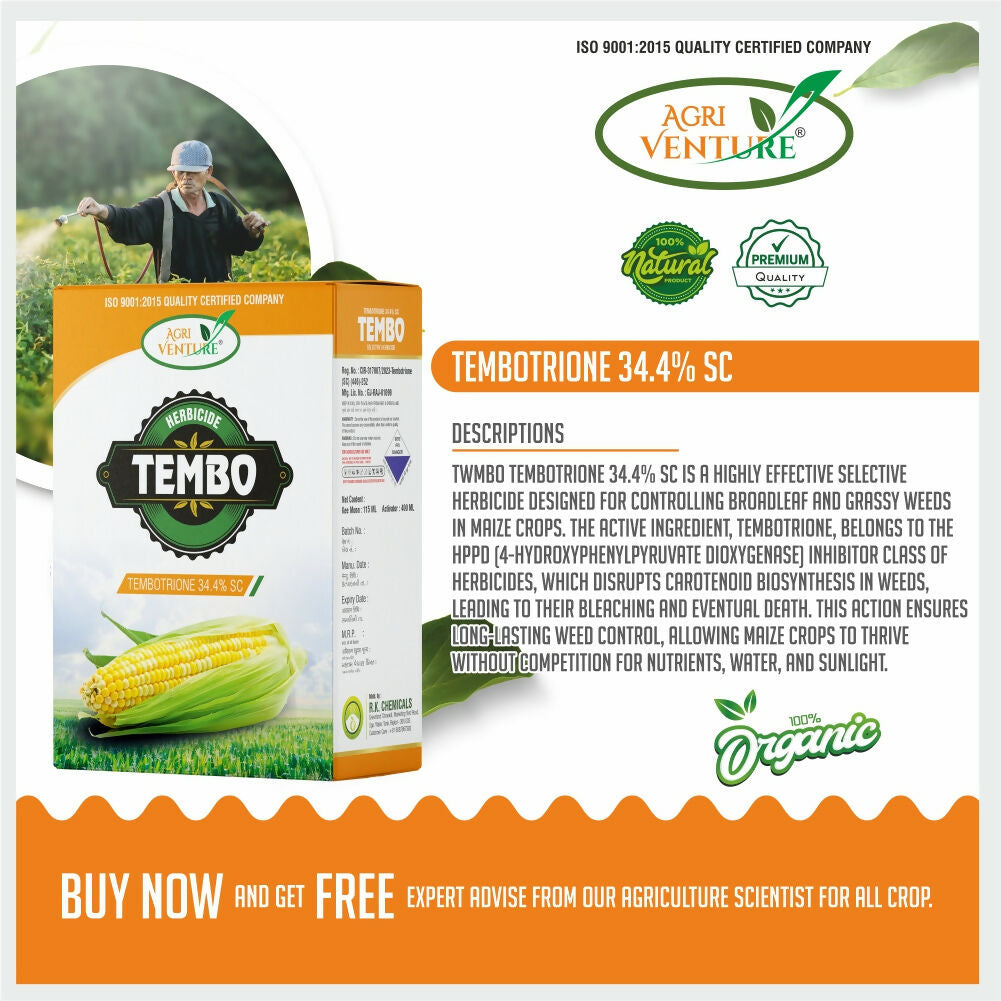 AgriVenture TEMBO ( Tembotrione 34.4% SC ) (230Ml)